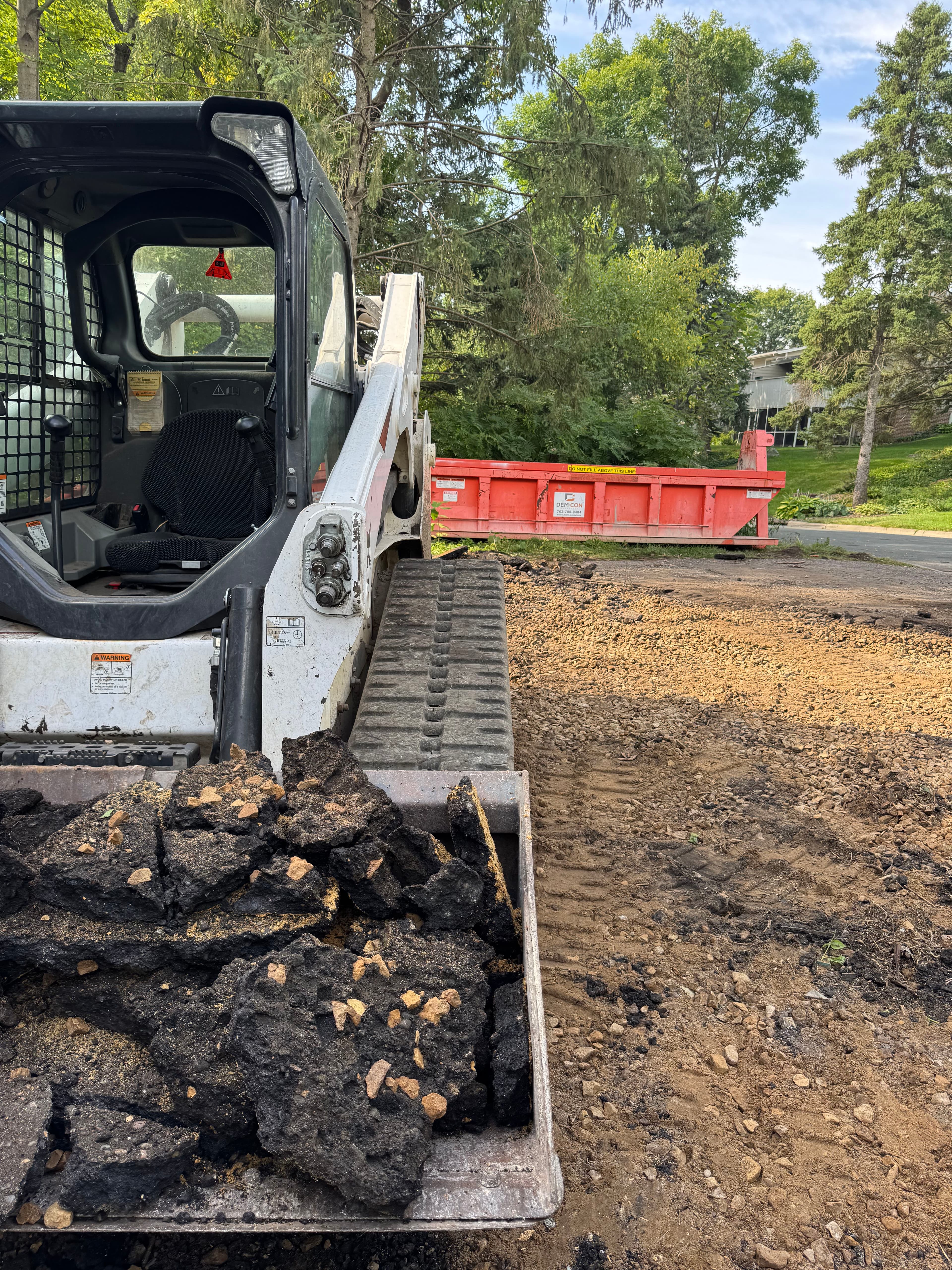 Project Driveway Demolition and Preparation in Action image