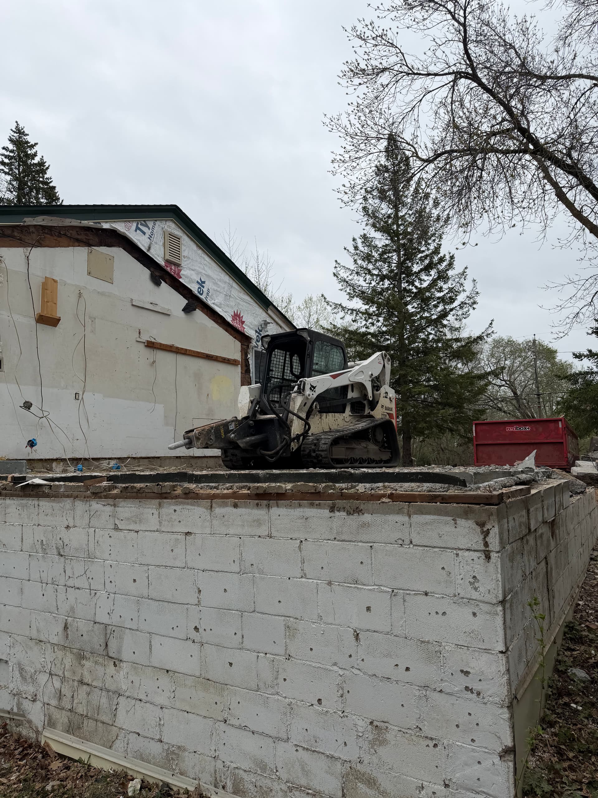Gallery photos for Attached Garage Demo and Footing Excavation Done Right: Image #3