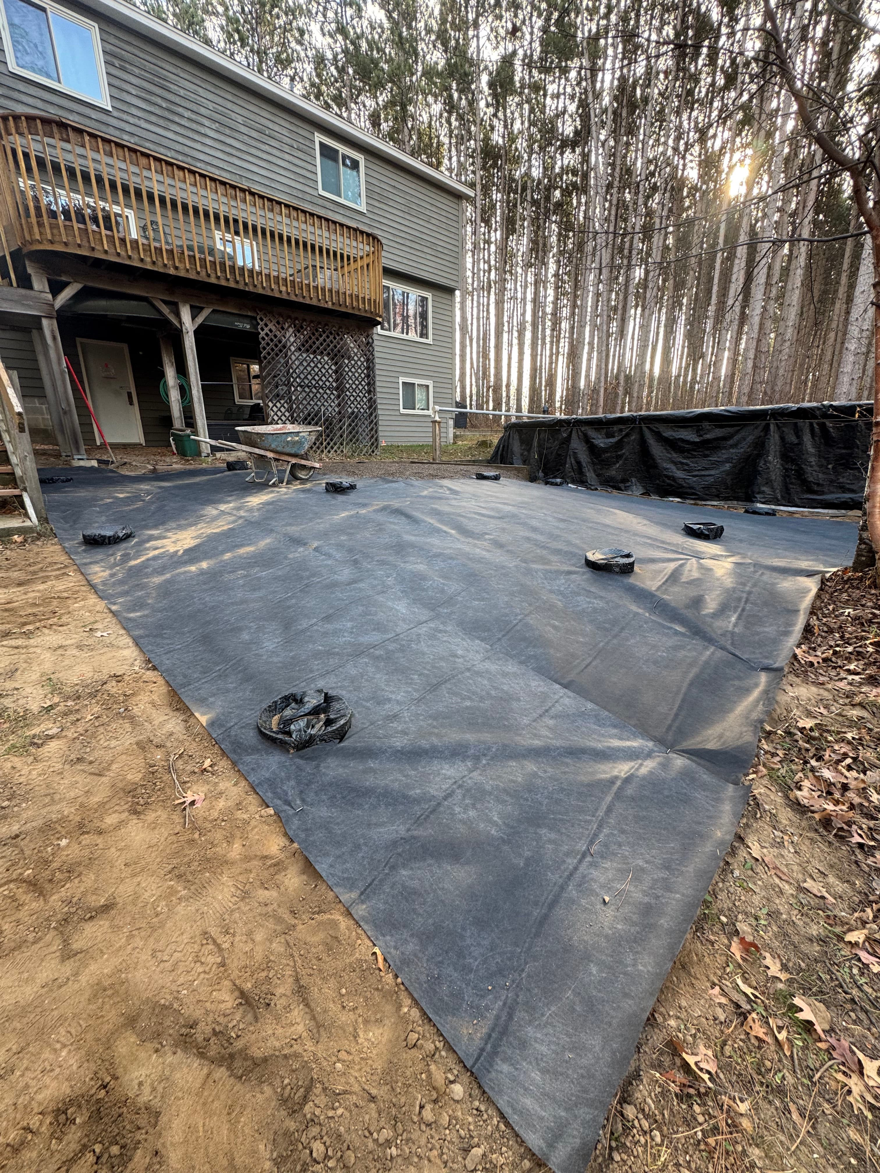 Project Efficient Site Preparation for A Backyard Makeover image