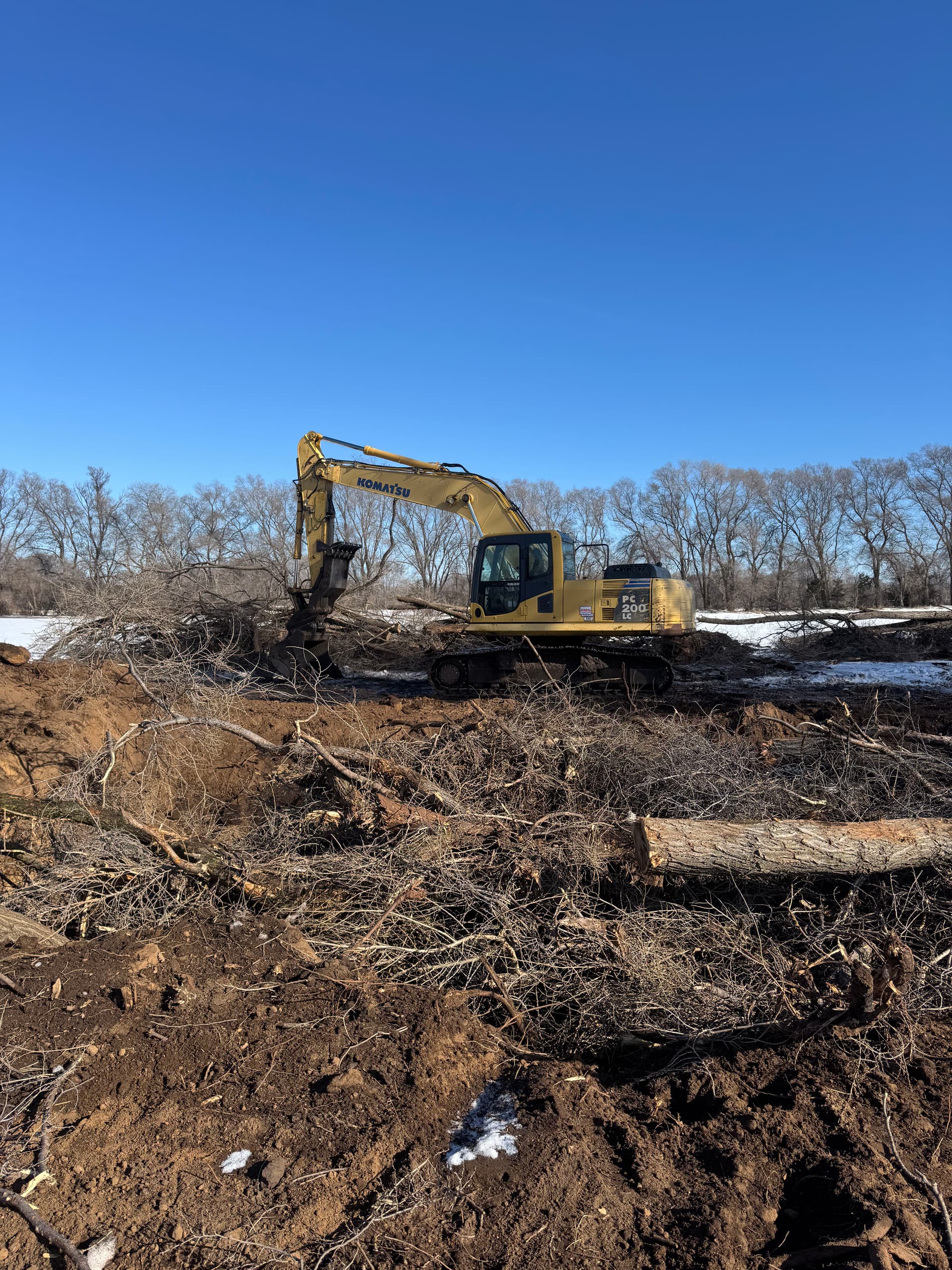 Gallery photos for Transforming Snowy Terrains with Expert Land Clearing: Image #2